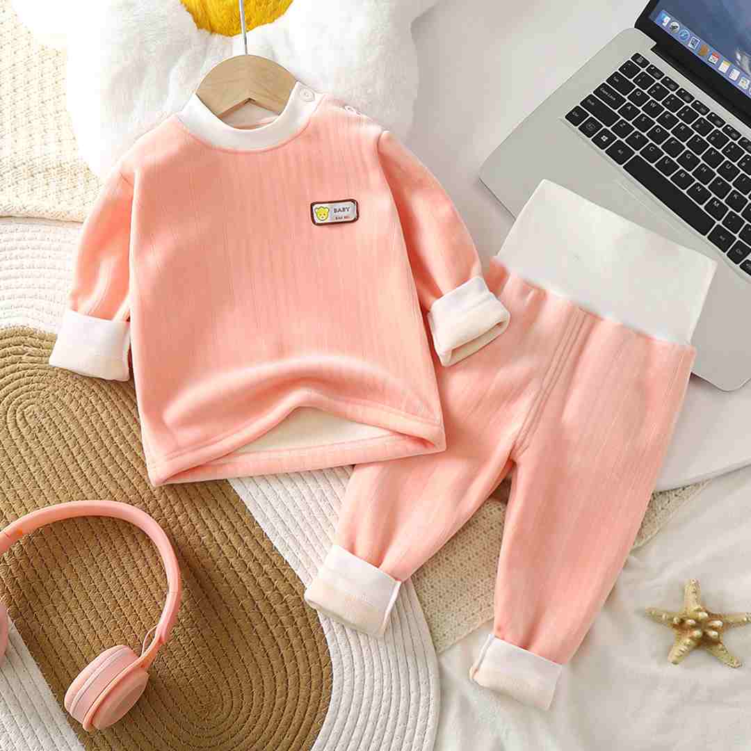 058d0b512511bebf40a8272be71ac3f7_112225121130.jpeg Комплект 2ка Babys утепленный Мишка Розовый 1