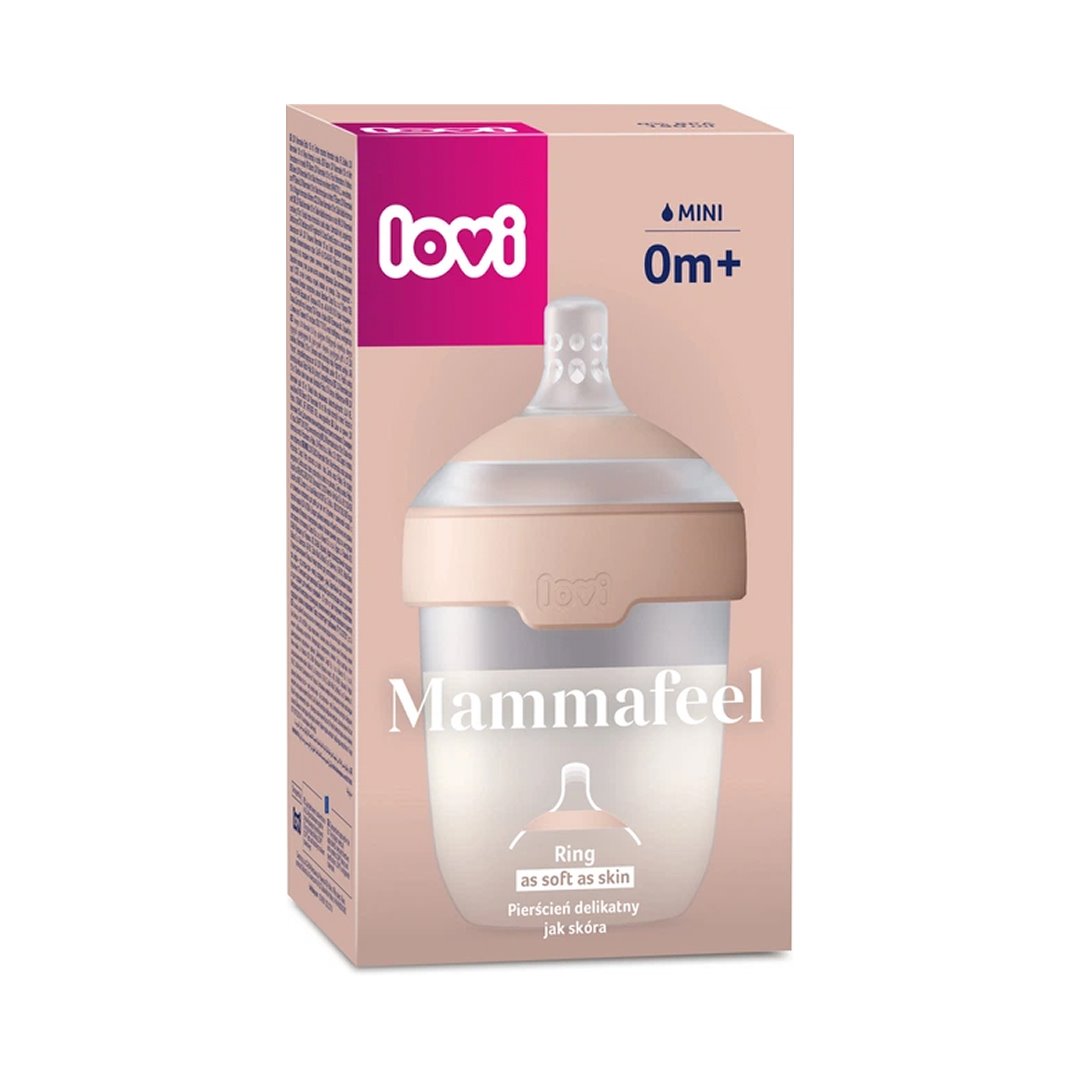 6c800d0ab886055af0ab544a562ea6bc_112625125757.jpeg Силиконовая бутылочка LOVI Mammafeel 150 мл 0+ мес 1