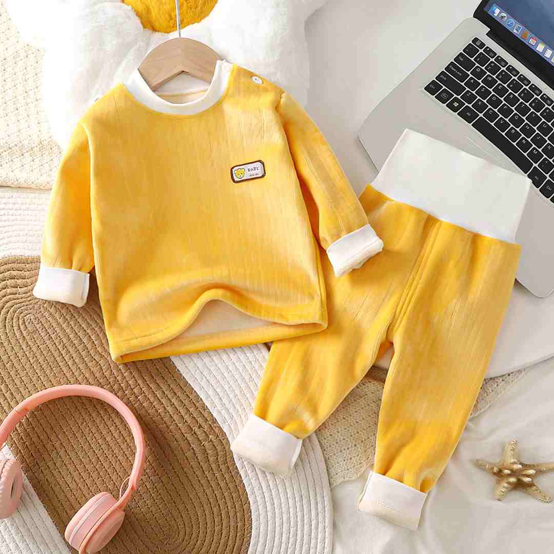 752cbf606d566e609341c57d2df835de_112225121218.jpeg Комплект 2ка Babys утепленный Мишка Желтый 1