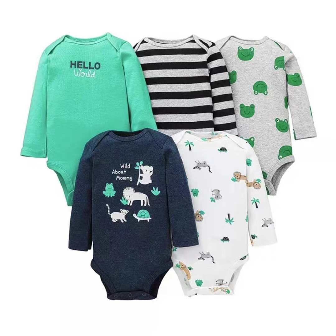 f9885277f9544f9fbf630056bdb106d0_111125131309.jpeg Комплект Боди Carter's длинный рукав Wild about mommy 5 шт 1
