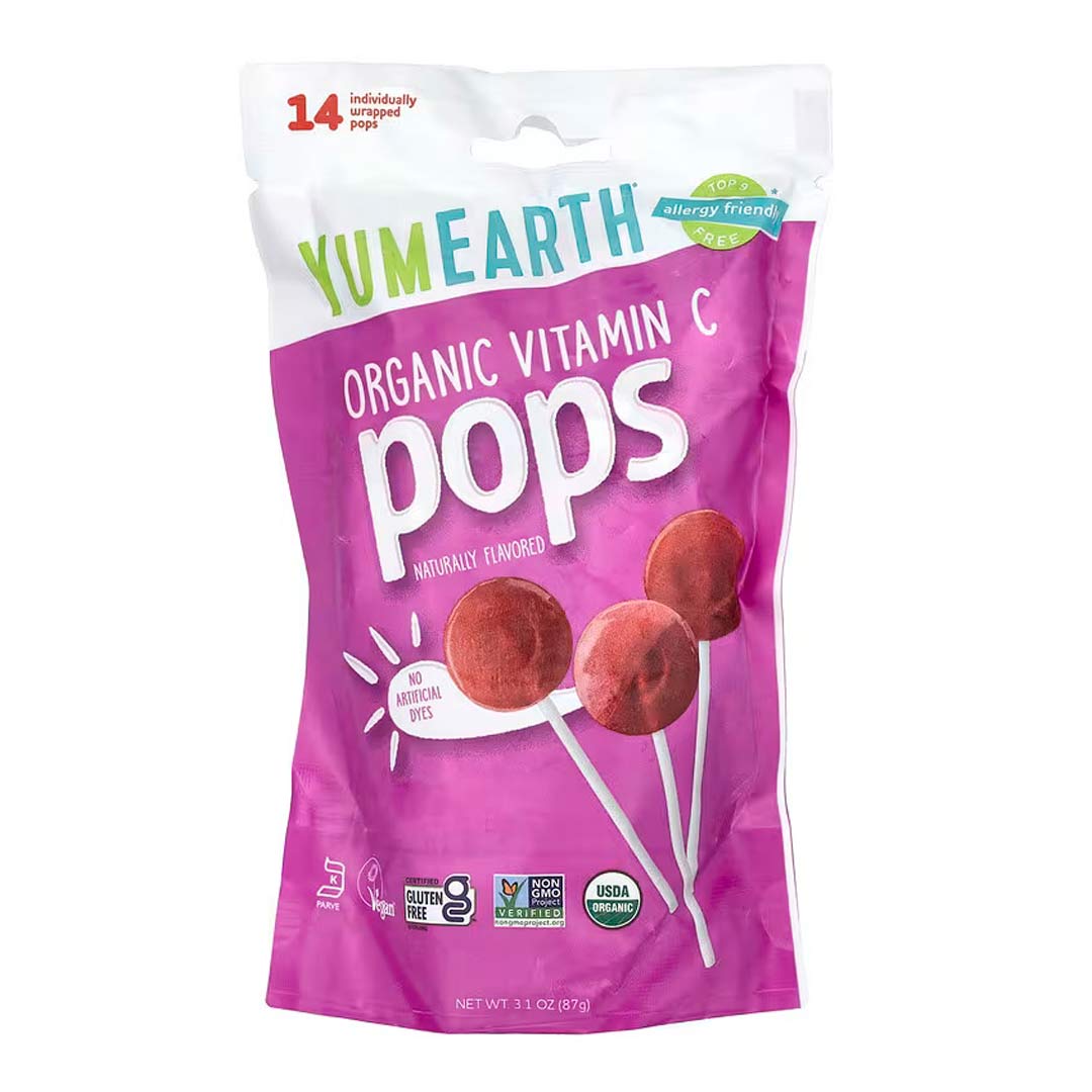 648b9906a614a4bb30c20591243c65ec_112724110928.jpeg Леденцы Yum Earth Vitamin C lollipops 1