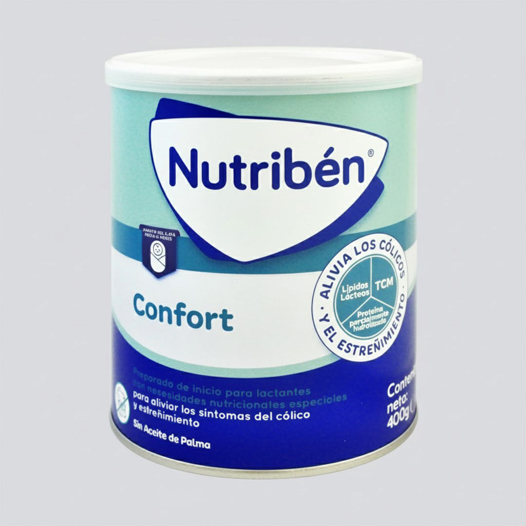f8e0e25b14a6676dccdf5d65b223bcf9_010826135545.jpeg Молочная сухая смесь Nutriben Confort 400 гр 0+ мес 1