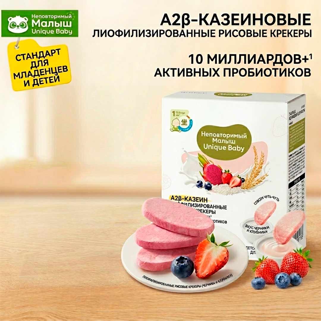 c1db8928f334f324757ebbd2565bc1cf_042926135019.jpeg Рисовое печенье Unique Baby фруктовые 7шт 1