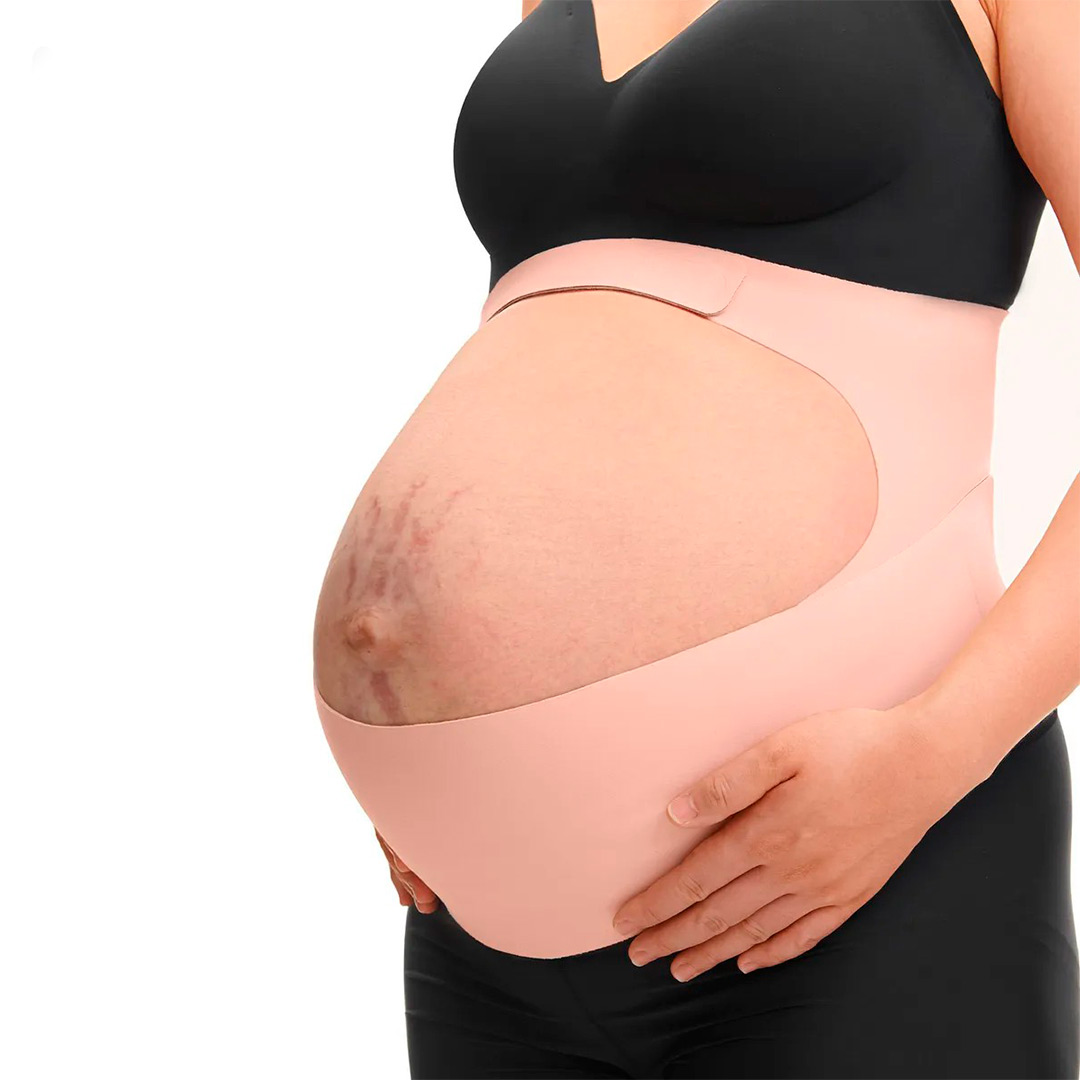64e83b68b99ea3333c8cbe37fa1cab39_072426152617.jpeg Бандаж для беременных Momcozy Maternity Belt размер L бежевый 1