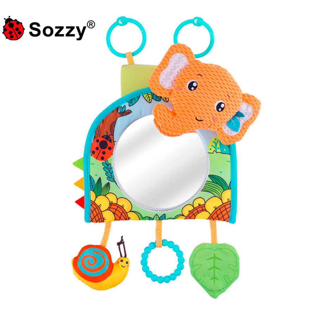 be50d36ae14425aa2b8d98ac12ef1a6e_072126153733.jpeg Развивающая Игрушка подвеска Sozzy с зеркалом Слон 1