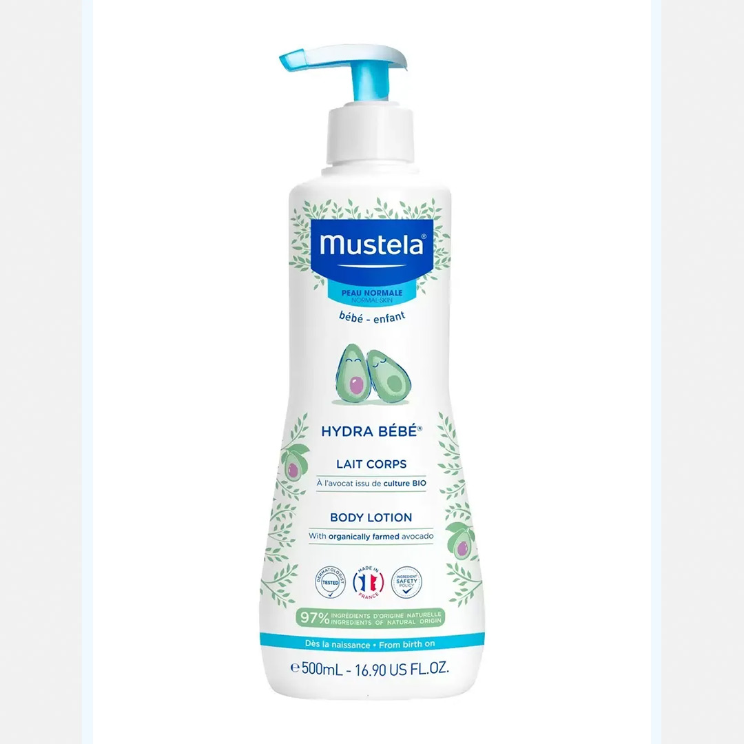 1acf4290eec622f9a45985428b447385_080526165138.jpeg Лосьон для тела Mustela Hydra Baby для тела 500 мл 1