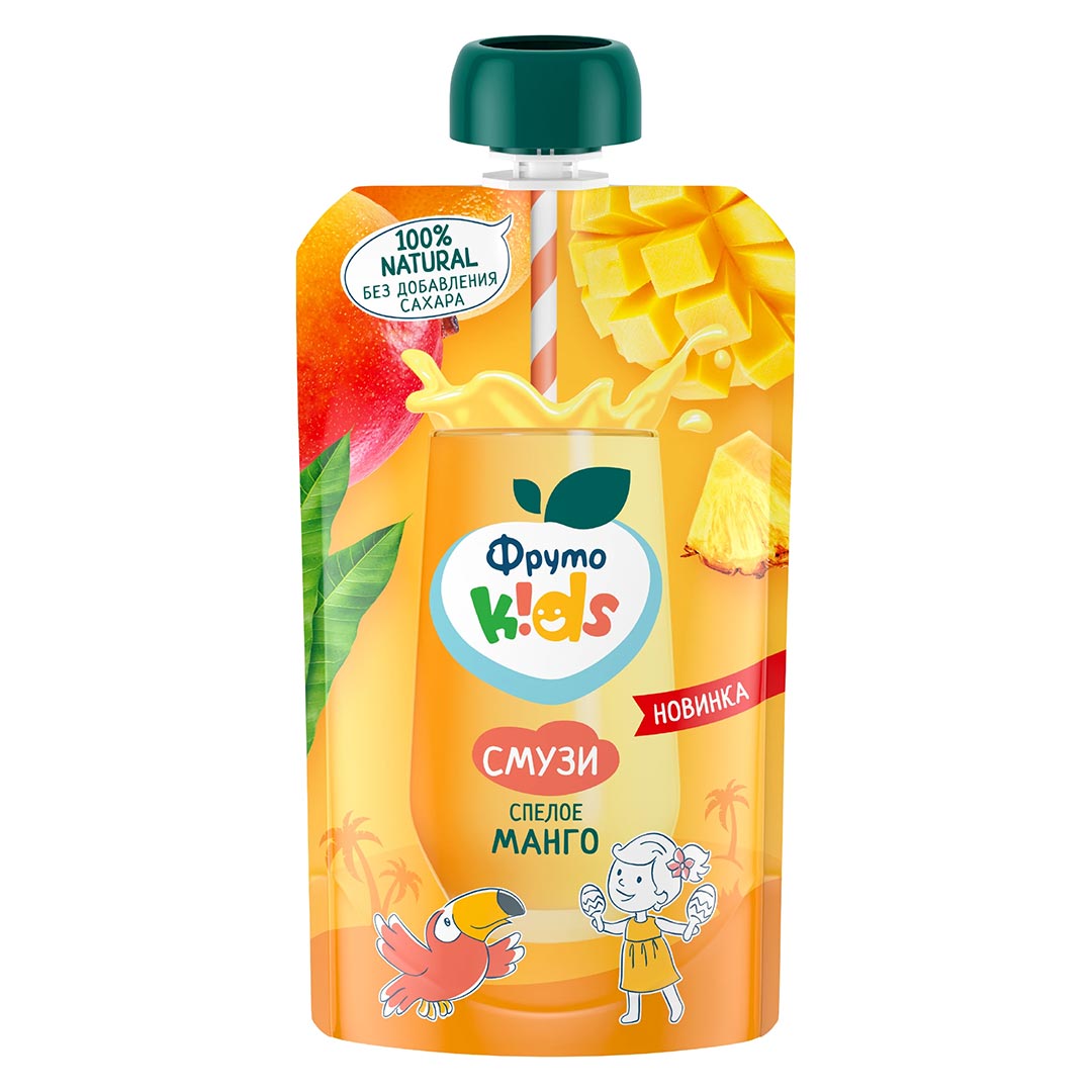 45fca35bf2e29ddb2e49305da1c813d6_081126114935.jpeg Смузи ФрутоKids мультифруктовый с манго 6+мес 130 гр 1