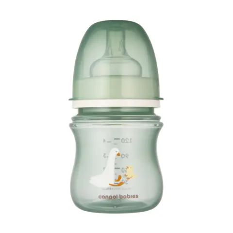 Фото Антиколиковая бутылочка Canpol Babies PP Easy Start гусь 120 мл 0+ мес