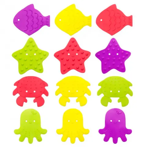 Фото Антискользящие мини-коврики ROXY-KIDS 12 шт