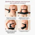 Бандаж для беременных Momcozy Maternity Belt размер L бежевый — 3