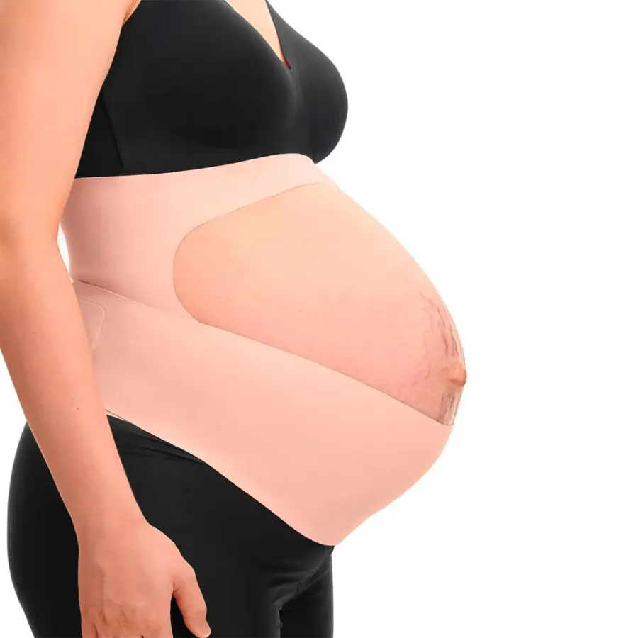 Бандаж для беременных Momcozy Maternity Belt размер L бежевый — 4