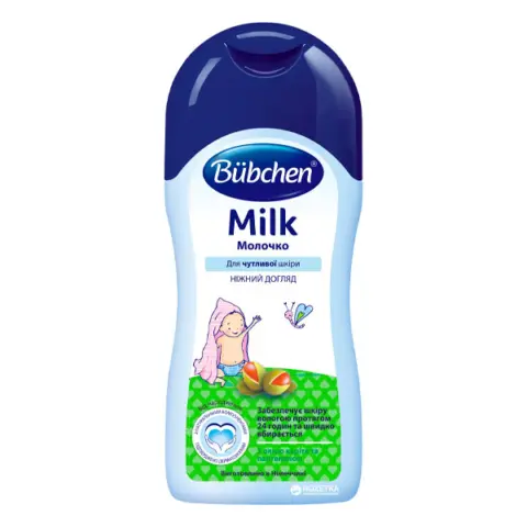 Фото Bubchen Молочко детское Milk Нежный уход 50 мл 0+ мес