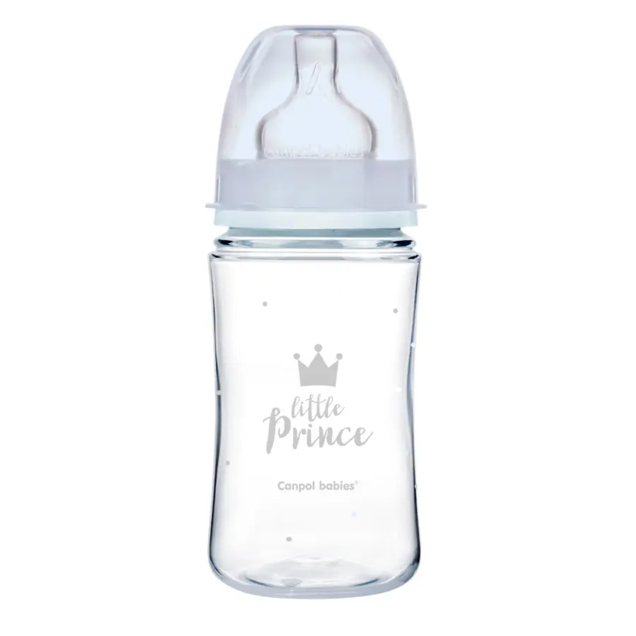 Бутылочка Canpol Babies EasyStart Royal Baby антиколиковая 240 мл 3+ месяцев — 2