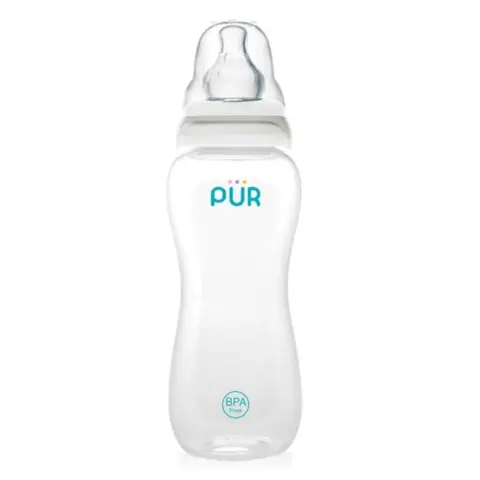 Фото Бутылочка Pur Comfort Feeder с тонким горлышком 250 мл 6+ мес