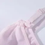 Бюстгалтер с цветочком Черный — 3