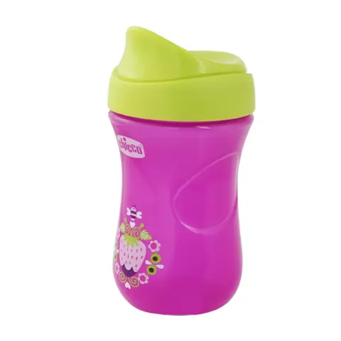 Фото Чашка-поильник Chicco Easy Cup 266 мл. 12+ мес., клубничка