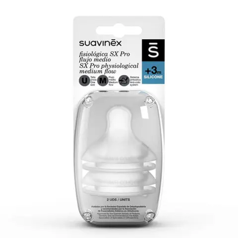 Фото Cоска Suavinex SX Pro 3+ мес 2 шт
