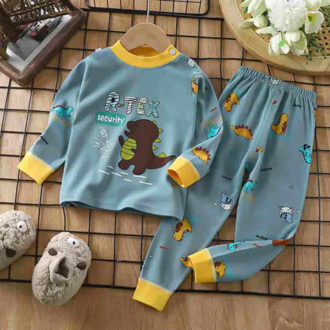 Фото Детская пижама Babys R-TEX Динозавр Зеленый
