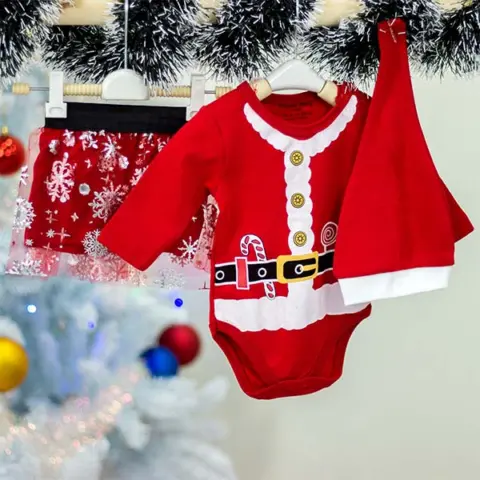 Фото Детский комплект 3ка Dream Baby Two candy боди+юбка+шапка