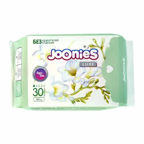Фото Ежедневные прокладки Joonies Luxe 1 кап 30 шт