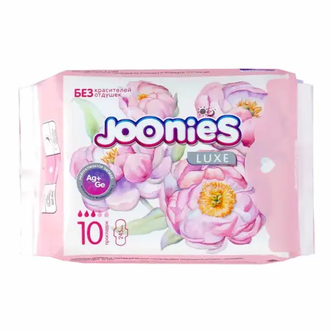 Фото Ежедневные прокладки Joonies Luxe 3 кап 10 шт