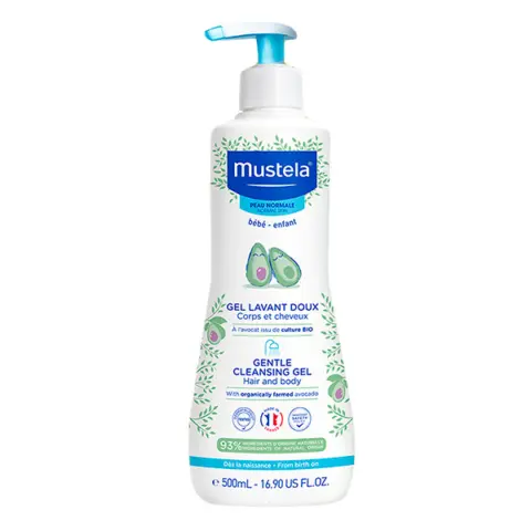 Фото Гель для купания Mustela для волос и тела 500 мл