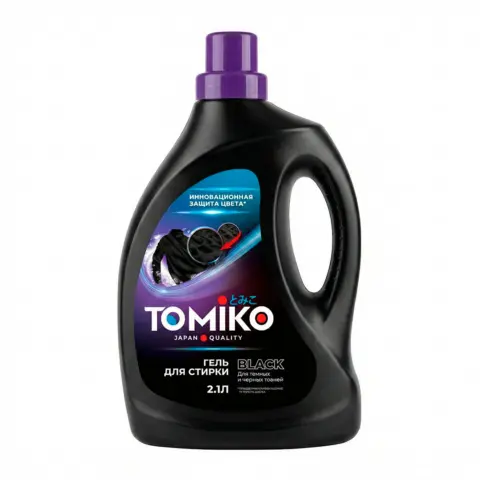 Фото Гель для стирки Tomiko для темных тканей 2,1 л