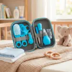 Гигиенический набор для малышей Я родился Baby Care Kit 8 шт Голубой