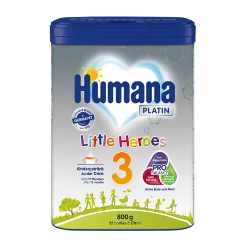 Фото Humana 3 Platin Junior Drink 800 гр 10+ мес