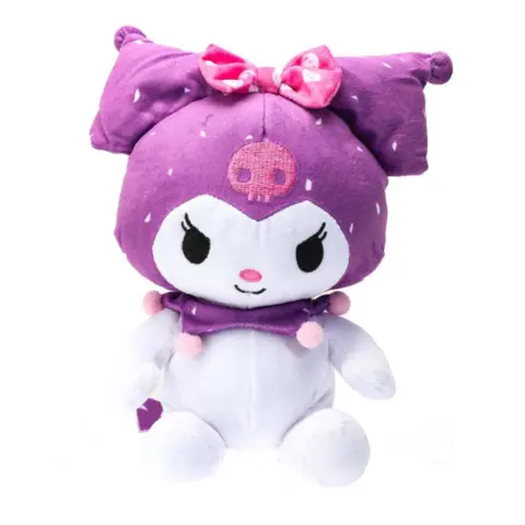 Фото Игрушка мягкая Мульти-пульти Kuromi San RIO Куроми Розовый бантик шарик Фиолетовый