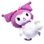 Игрушка мягкая Мульти-пульти Kuromi San RIO Куроми Розовый бантик шарик Фиолетовый — 2