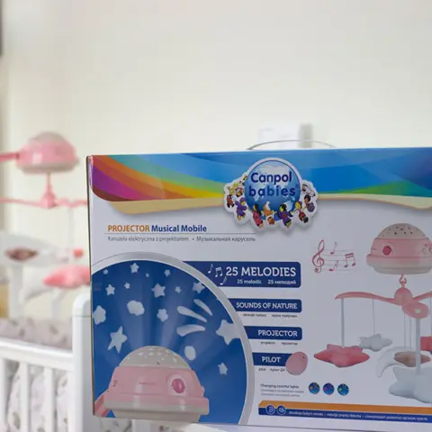Фото Карусель музыкальная Canpol Babies с проектором