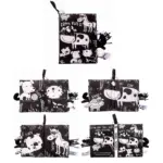 Книжка-шуршалка kidsbooks Farm fun Черный — 2