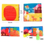 Книжка-шуршалка kidsbooks Hide and seek on the farm — 3