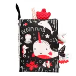 Книжка-шуршалка kidsbooks Ocean fun Черный — 2