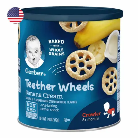 Фото Колесики-прорезыватели Gerber банан 8+ мес 42 гр