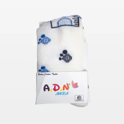 Фото Колготки A.D.N Socks домик Молочный