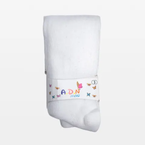 Фото Колготки A.D.N Socks Однотонные Белый