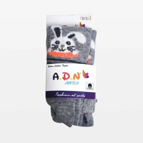 Фото Колготки A.D.N Socks заяц Серый