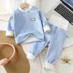 Комплект 2ка Babys утепленный Мишка Голубой