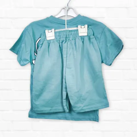 Фото Комплект 2ка ZARA Disney Mickey Mouse & Friends футболка + шорты Ментоловый