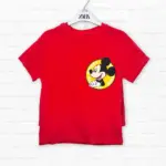 Комплект 2ка ZARA Disney Mickey Mouse & Friends футболка + шорты Красный — 2