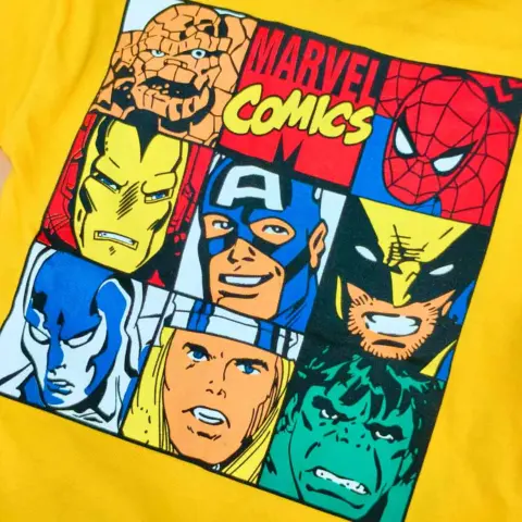 Фото Комплект 2ка ZARA Marvel comics футболка + шорты Бирюзовый