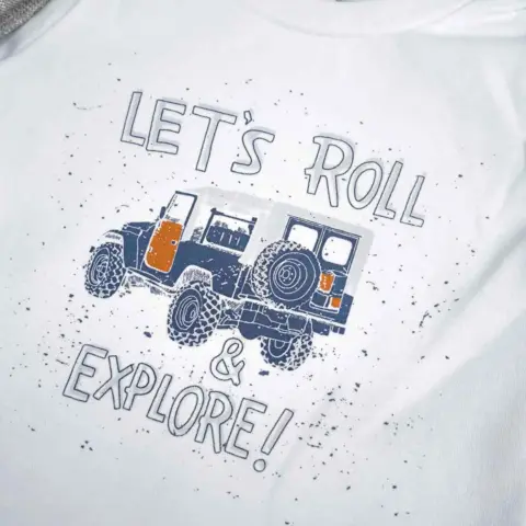 Фото Комплект 3ка Baby fou однотонный с кормашками Серый
