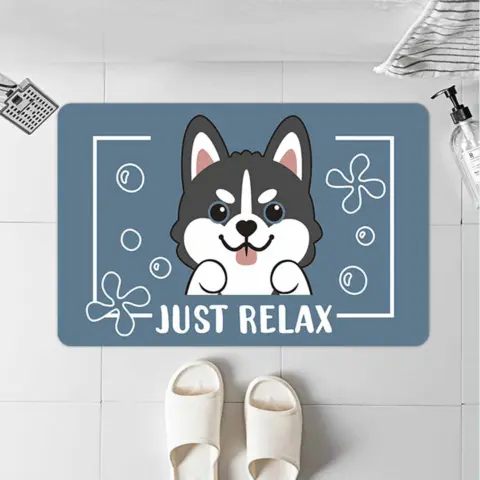Фото Коврик в ванну JUST RELAX Хаски