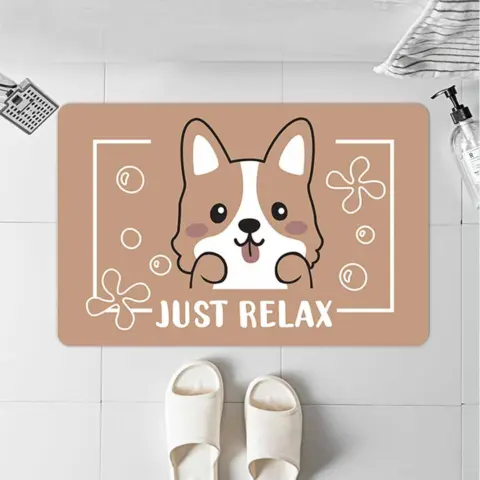 Фото Коврик в ванну JUST RELAX Корги