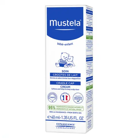 Фото Крем Mustela для кожи головы при "молочных корочках" 40 мл