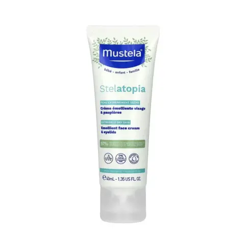 Фото Крем Mustela для лица и век Stelatopia 40 мл