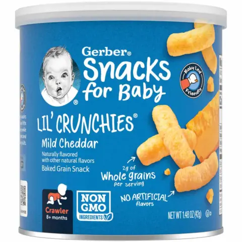 Фото Кукурузки Gerber Cheddar 8+ мес 42 гр