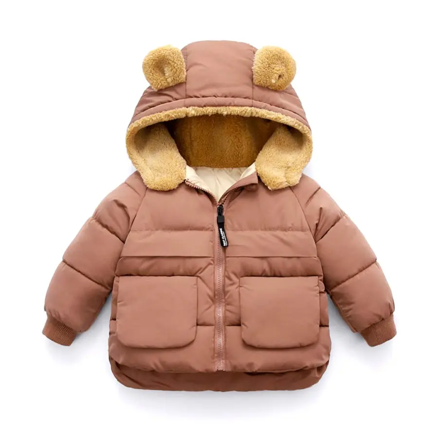Куртка Best Classic с ушками Коричневая - 110 см (3-4 лет) — 2